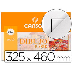 Papel de desenho basik 32.5x46 130 gr com esquadria