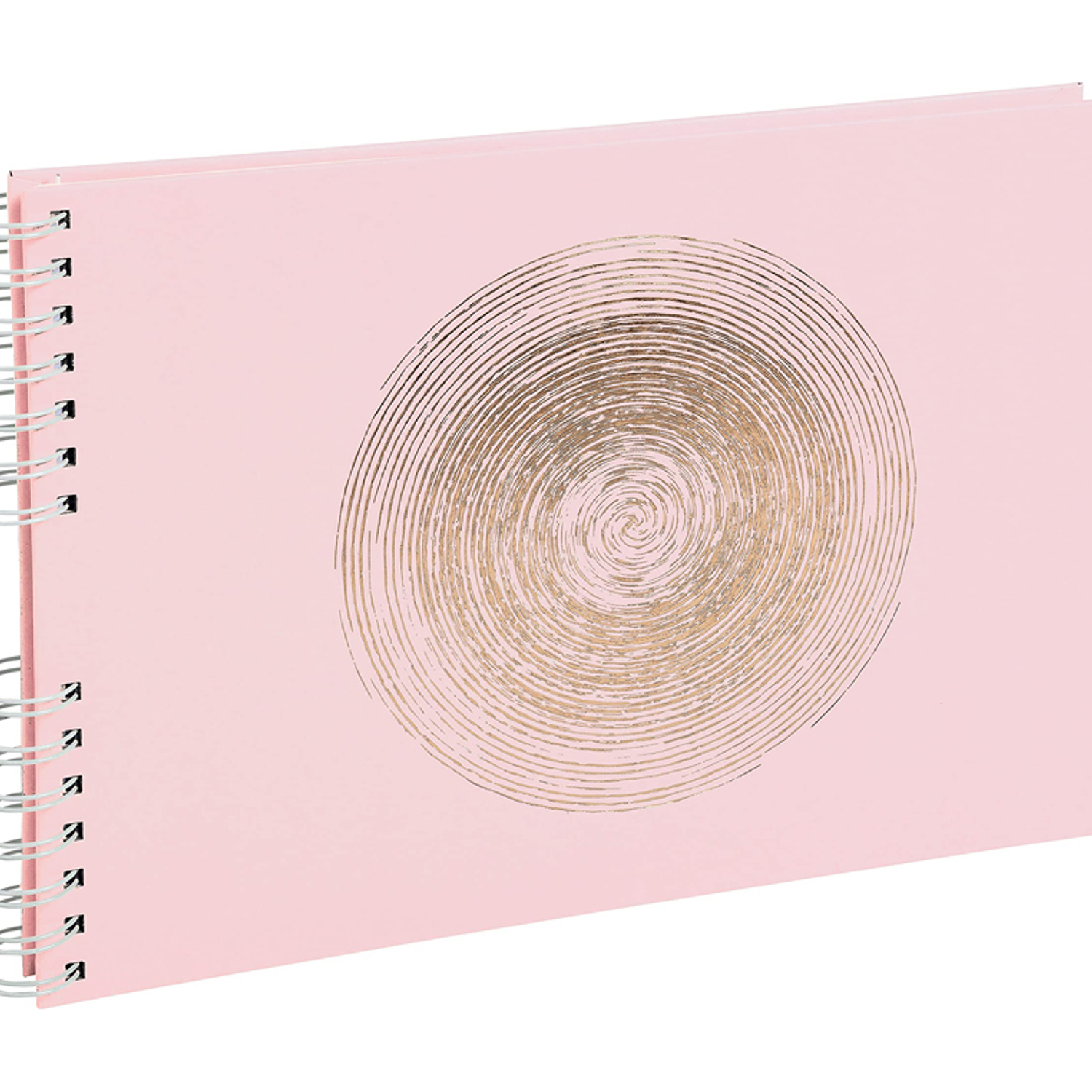 Album de fotos espiral exacompta ellipse 50 paginas 32x22 cm cor rosa