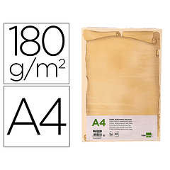 Papel pergaminho liderpapel din a4 diploma 180 g/m2 embalagem de 50 folhas