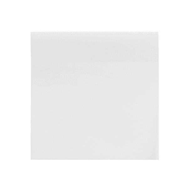 Bloco de notas adesivas q-connect removiveis plastico translucido branco com 50 folhas 76x76 mm 3