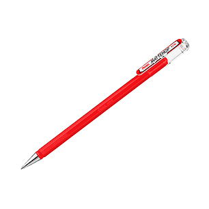 Roller gel pentel k110 mattehop cor vermelho ponta de 1 mm