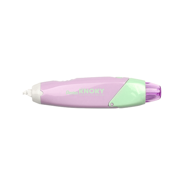 Corretor de fita pentel knoky 5mmx6m cor pastel violeta 2