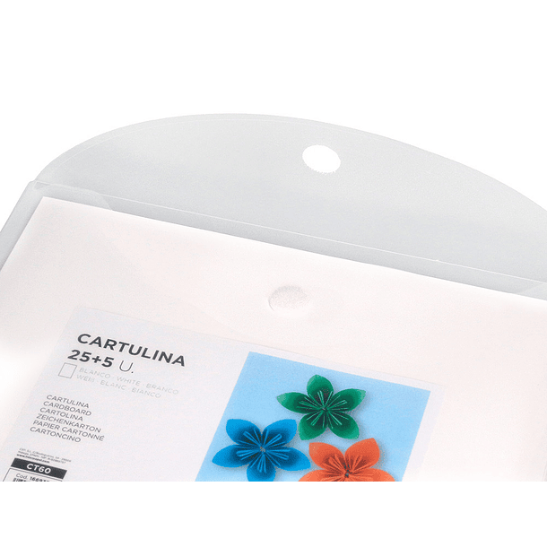 Cartolina liderpapel a4 180 gr branco pack de 25+5 folhas 8