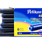 Recarga para caneta pelikan 4001 azul realcaixa 6 unidades - thumbnail 4