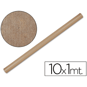 Papel kraft liderpapel rolo castanho 1mt x 10mt 65 gr