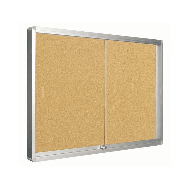 Vitrina de parede com porta q-connect com 100 x 80 cm 2