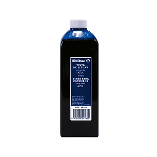 Tinta para carimbos pelikan frasco 1 lt azul