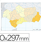 Mapa mudo color andalucia -politico - Miniatura 2