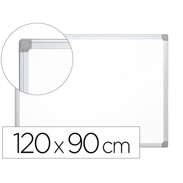 Quadro em melamina q-connect c/caixilho em aluminio 1200 x 900 mm 2