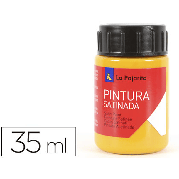 Tinta latex la pajarita 35 ml amarelo medio 1