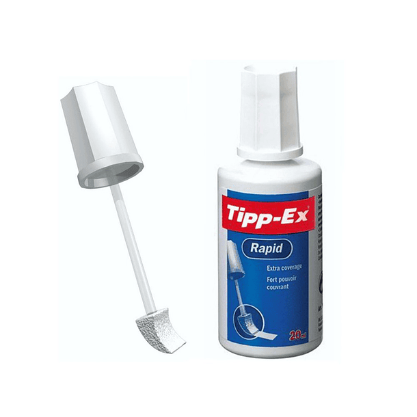 Corretor de pincel tipp-ex, de20 ml, com secagem rapida 2