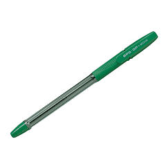 Esferografica pilot bps-gp verde -com grip-tinta base de oleo -com tampa