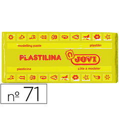 Plasticina jovi 71 150 gr amarelo escuro