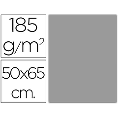 Cartolina guarro 50x65 cm 185 gr cinza claro