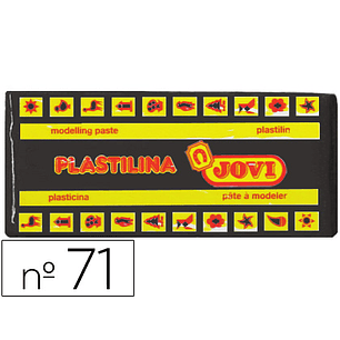 Plasticina jovi 71 150 gr preto