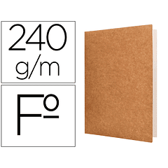 Classificador liderpapel kraft, tam a4 315 x 235 mm com branco intenso