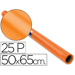 Papel lustro sadipal 50 x 65 cm 65 gr laranja