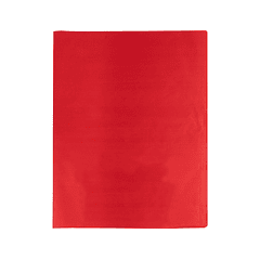 Papel seda liderpapel 52 x 76 cm 18 gr vermelho pack 25 folhas