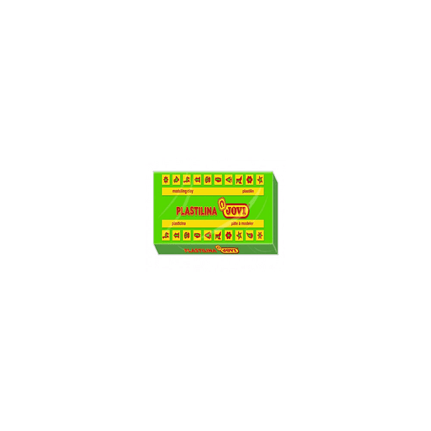 Plasticina jovi 72 350 gr verde claro 2