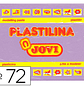 Plasticina jovi 72 350 gr lilas - Thumbnail 2