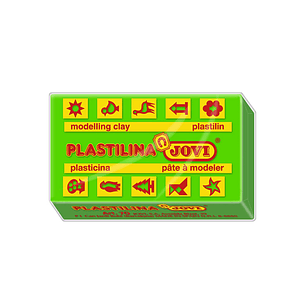 Plasticina jovi 70 50 gr verde claro