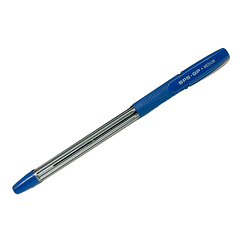 Esferografica pilot bps-gp azul -com grip-tinta base de oleo -com tampa