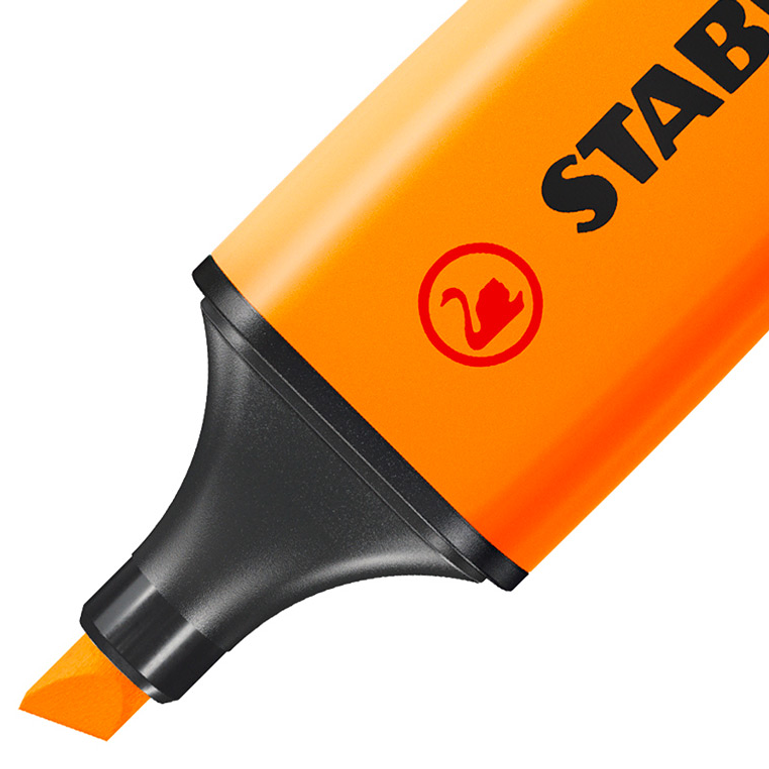 Marcador stabilo boss fluorescente 70 laranja 5