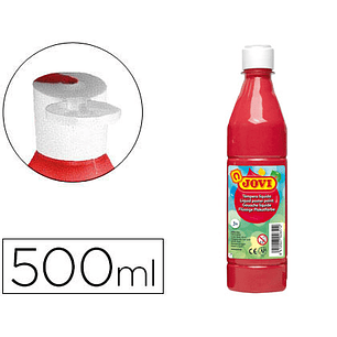 Guache liquido jovi 500 ml vermelhao