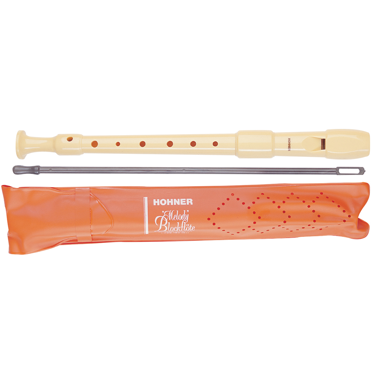 Flauta plastico hohner 2 pecas