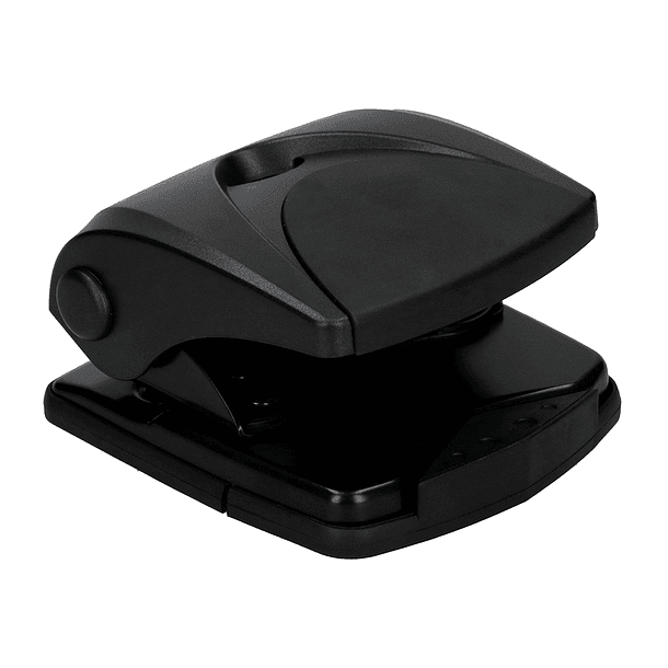 Furador q-connect preto capacidade 27 folhas 8