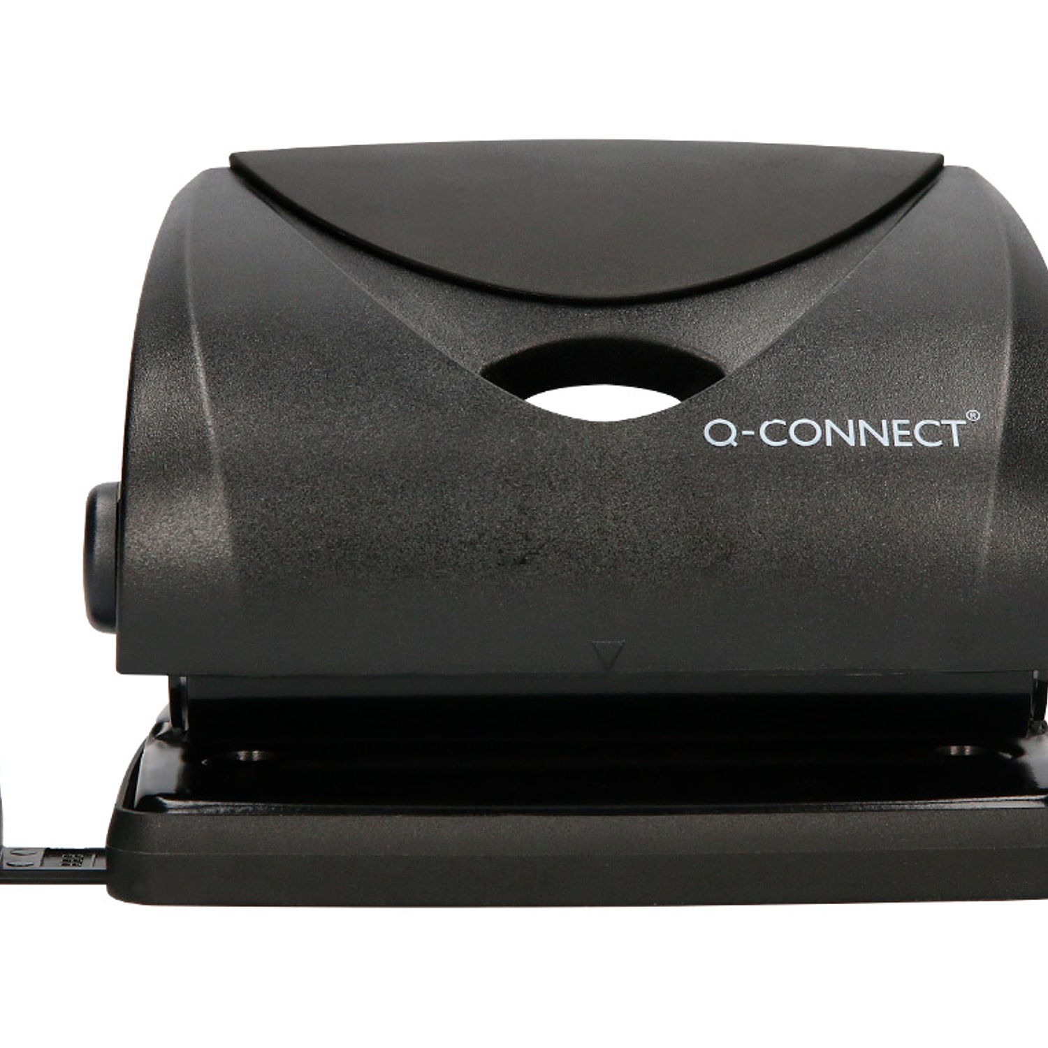 Furador q-connect capacidade 20 folhas preto 2