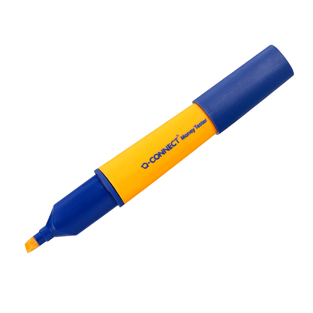 Marcador euro tester pen q-connect para detectar notas euro falsas 2