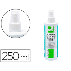 Spray de limpeza q-connect para ecras e teclados