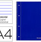 Caderno espiral liderpapel capa azul 80 f din a4 pautado - thumbnail 2