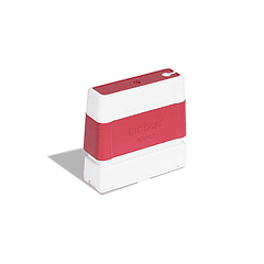 Carimbo automatico brother 10 mm x 60 mm vermelho