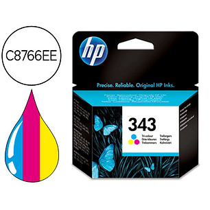 Tinteiro hp c8766ee 343 tricolor