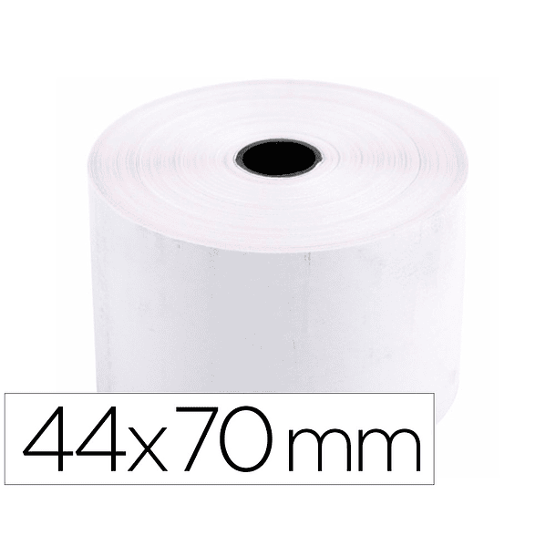 Rolo termico para impressora 44x70x11 mm 60 gr 2