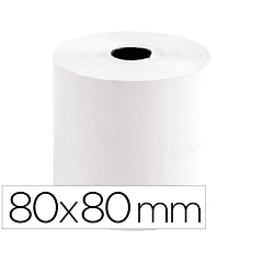 Rolo termico para impressora 80x80x11 mm 58 gr