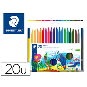 Marcador staedtler noris club 20 unidades