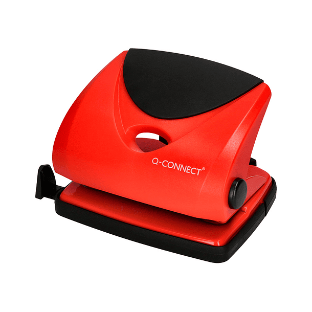 Furador q-connect capacidade 20 folhas vermelho 5