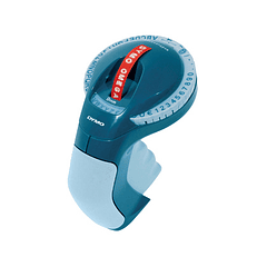 Etiquetadora dymo omega de 9 mm utiliza todas as fitas 3d de 9mm largura x 2 e 3m comprimento cor azul