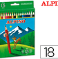 Lapis de cores alpino. 18 unidades - Thumbnail 1