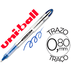 Marcador uni-ball roller ub-200 vision azul 0,8 mm