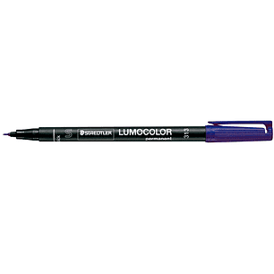 Marcador staedtler lumocolor retroprojecao 313-3 ponta 0,4mm azul