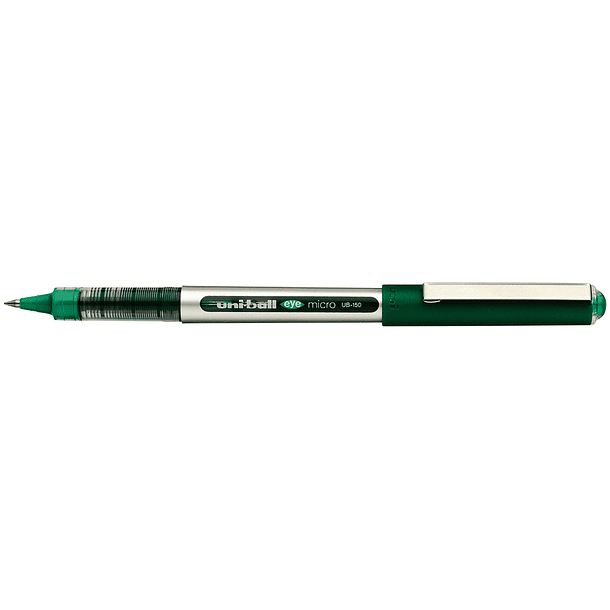 Marcador uni-ball roller ub-150 micro eye verde 0,5 mm 2