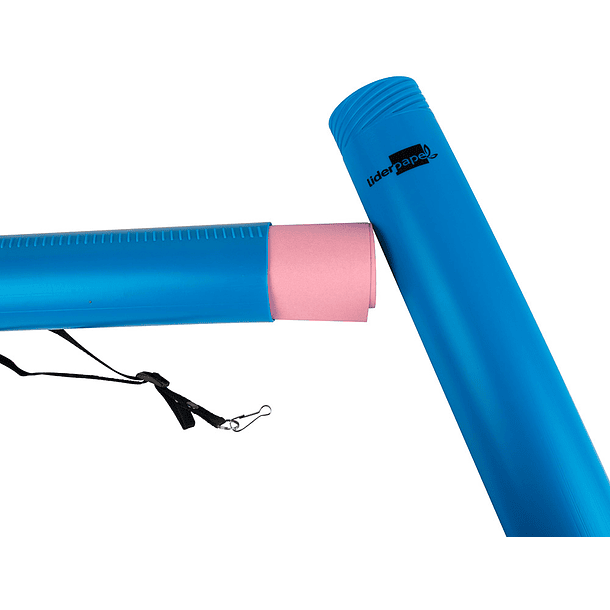 Tubo porta desenhos extensivel 80 cm azul 4