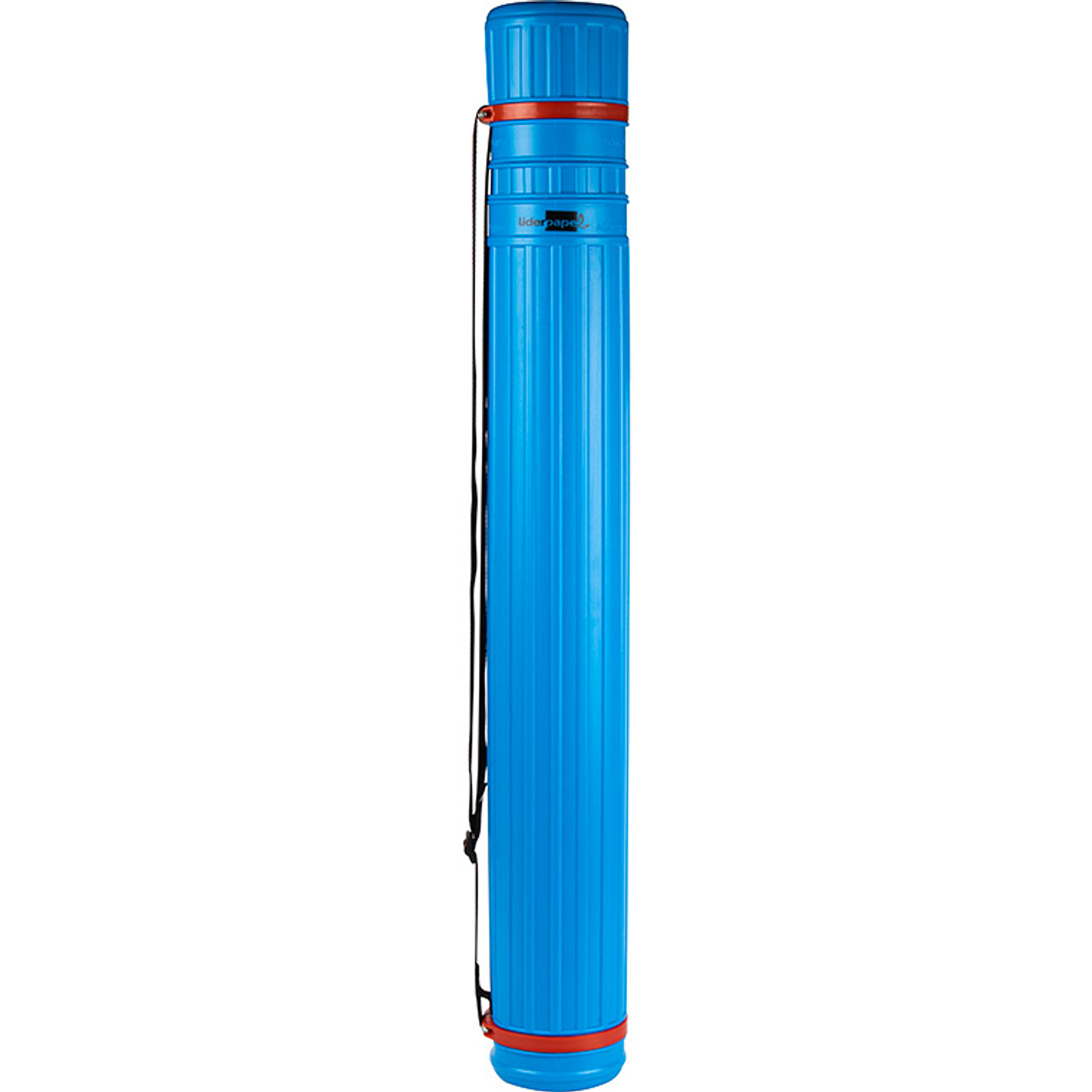 Tubo porta desenhos extensivel 125 cm azul 2