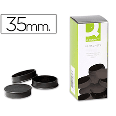 Iman de sinalizacao q-connect 3,5cm preto