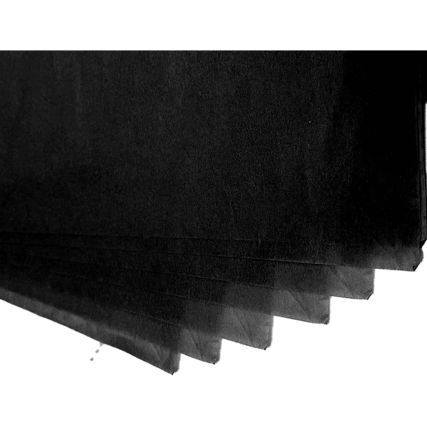 Papel seda liderpapel 52 x 76 cm 18 gr preto 5