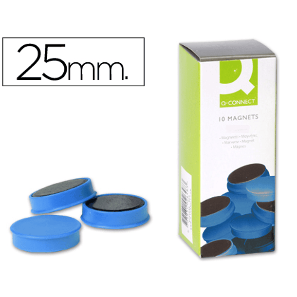 Iman de sinalizacao q-connect 2,5cm azul 1